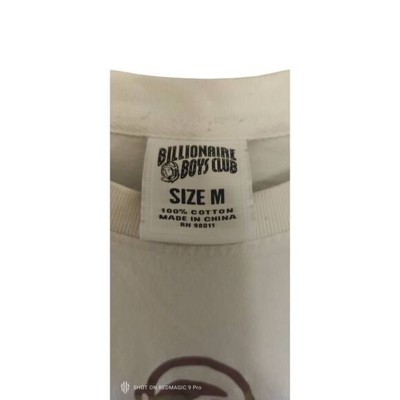 Billionaire Boys Club Space Astro Short-Sleeve Tee 'Bleach White' Size Medium - Picture 5 of 9